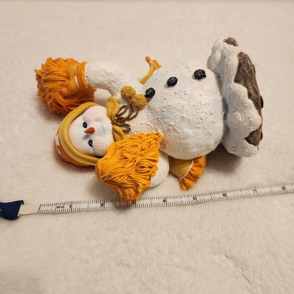 🧡"Alice" Snowman Cheerleader #1 Fan of University of Tennessee Volunteers 2001 - Picture 7 of 7